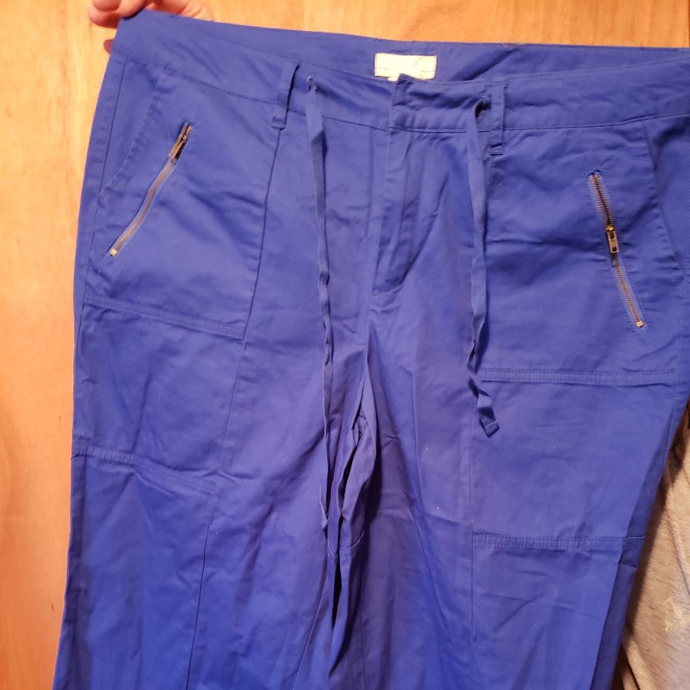 Caribbean Joe Cotton Stretch Capris